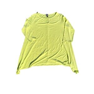 Clara Sun Woo 1x Lime Green Short Sleeve Tunic